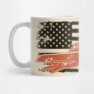 P-51 Mustang American Fighter Plane Mug